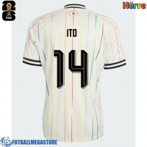 Fotballdrakt Herre Japan Junya Ito #14 Bortedrakt VM 2026 Kortermet